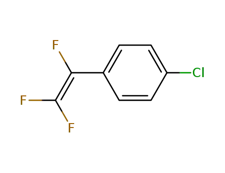 Molecular Structure of 82907-01-5 (Benzene, 1-chloro-4-(trifluoroethenyl)-)
