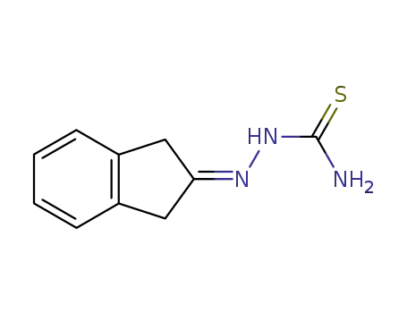 Molecular Structure of 60798-85-8 (Hydrazinecarbothioamide, 2-(1,3-dihydro-2H-inden-2-ylidene)-)