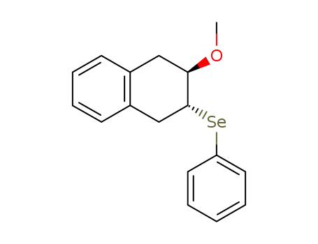 trans-2-methoxy-3-phenylseleno-1,2,3,4-tetrahydronaphthalene