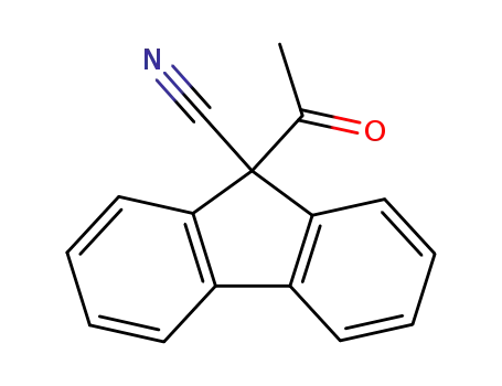 9-acetyl-9-cyanofluorene