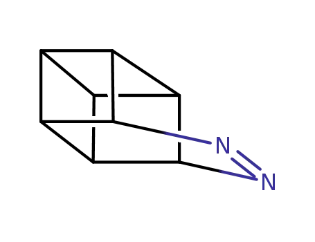 Molecular Structure of 24046-80-8 (9,10-Diazapentacyclo[4.4.0.02,5.03,8.04,7]dec-9-ene)