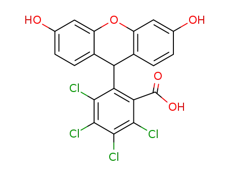 2,3,4,5-Tetrachloro-6-(3,6-dihydroxy-9H-xanthen-9-yl)-benzoic acid