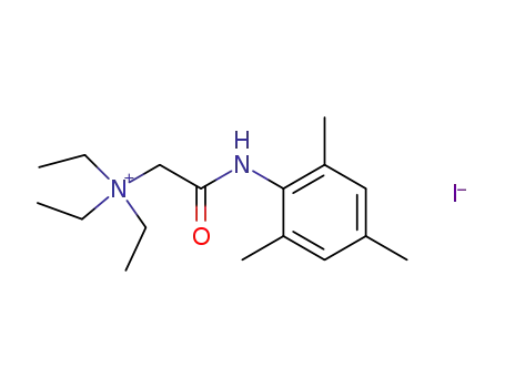Triethyl-[(2,4,6-trimethyl-phenylcarbamoyl)-methyl]-ammonium; iodide