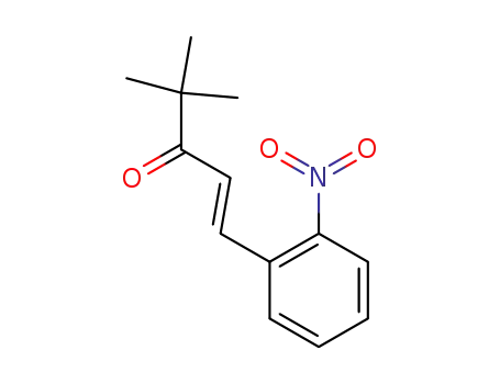 (E)-4,4-dimethyl-1-(2-nitrophenyl)pent-1-en-3-one