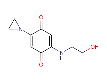 2-ethanolamino-5-ethylenimino-1,4-benzoquinone