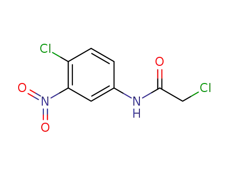 α-chloro-N-(m-nitro-p-chlorophenyl)acetamide
