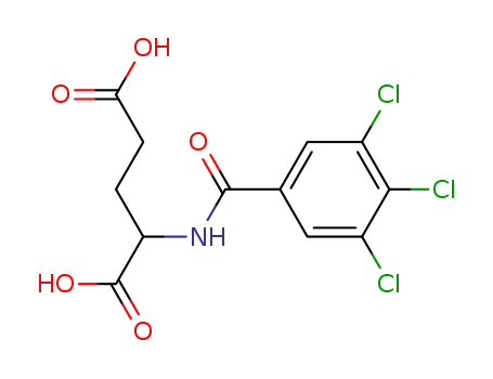 2-(3,4,5-Trichloro-benzoylamino)-pentanedioic acid