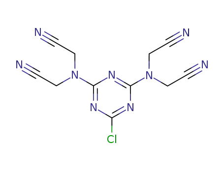 2,2'-[(4-{[2-(λ2-azanylidene)-2λ3-ethyl](cyanomethyl)amino}-6-chloro-1,3,5-triazin-2-yl)azanediyl]diacetonitrile