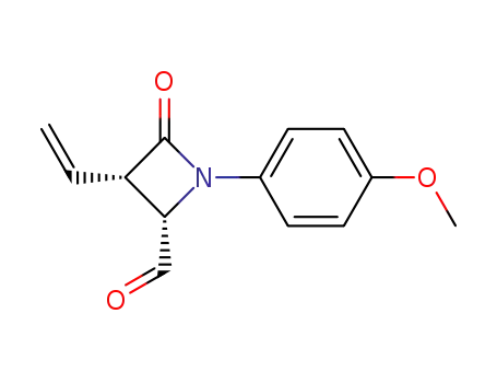 4-formyl-1-(4-methoxyphenyl)-3-vinylazetidine-2-one