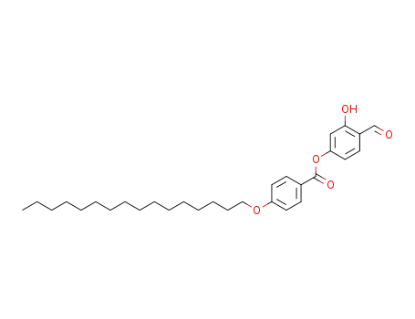 4-formyl-3-hydroxyphenyl 4-(n-hexadecanyloxy)-benzoate