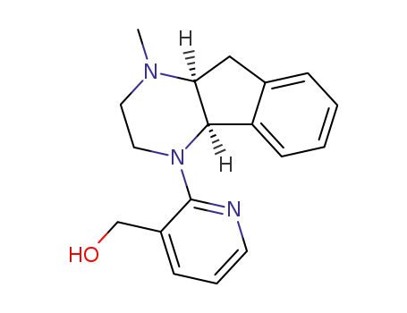 [2-((4aR,9aS)-1-Methyl-1,2,3,4a,9,9a-hexahydro-indeno[1,2-b]pyrazin-4-yl)-pyridin-3-yl]-methanol