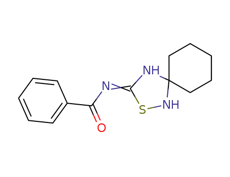 5-Benzoylimino-3,3-pentamethylen-1,2,4-thiadiazolidin