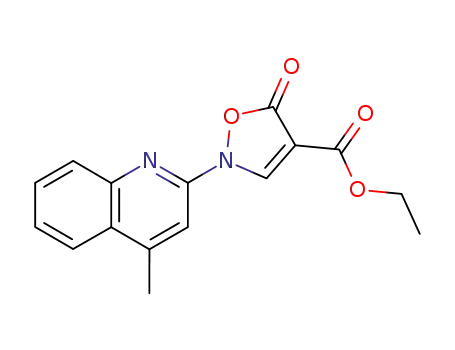 ethyl 2-(4-methylquinolin-2-yl)-5-oxo-2,5-dihydroisoxazole-4-carboxylate