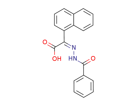 (Benzoyl-hydrazono)-naphthalen-1-yl-acetic acid
