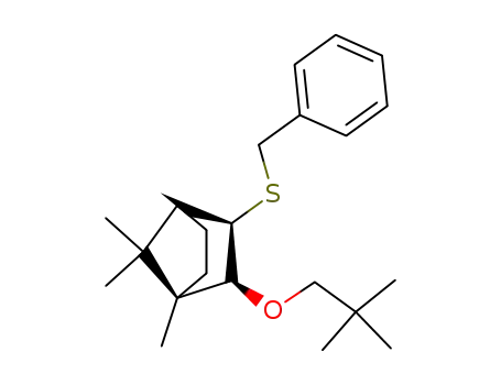 (1R,2S,3R)-3-(benzylthio)-2-neopentoxy-1,7,7-trimethylbicyclo<2.2.1>heptane