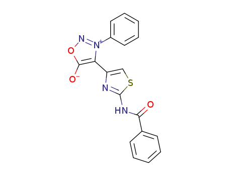 4-(2-benzoylamino-4-thiazolyl)-3-phenylsydnone