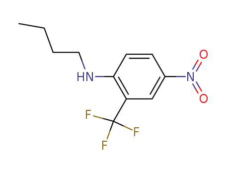 N-butyl-2-trifluoromethyl-4-nitroaniline