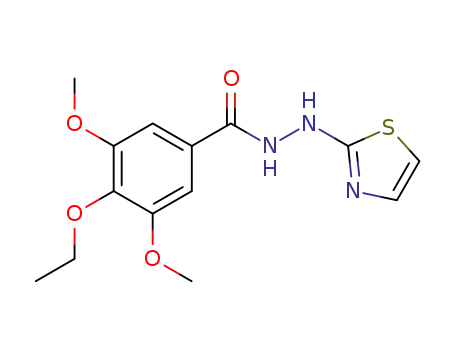 1-(3,5-dimethoxy-4-ethoxybenzoyl)-2-(thiazol-2-yl)hydrazine