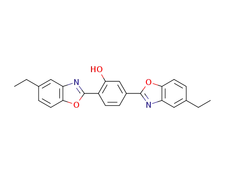 2,5-bis(5-ethyl-2-benzoxazolyl)phenol