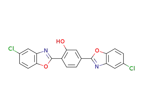 2,5-bis(5-chloro-2-benzoxazolyl)phenol
