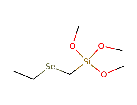 ethyl (trimethoxysilyl)methyl selenide