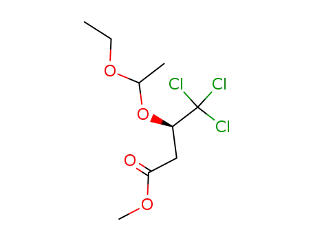 (R)-4,4,4-Trichloro-3-(1-ethoxy-ethoxy)-butyric acid methyl ester