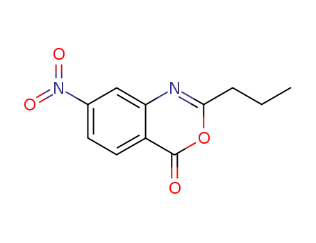 7-Nitro-2-propyl-benzo[d][1,3]oxazin-4-one