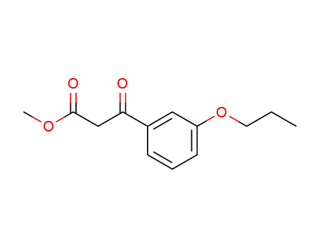 methyl 3-(prop-1-yloxy)benzoylacetate