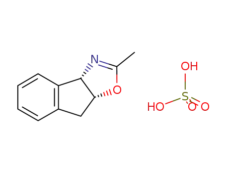 (3aS,8aR)-2-Methyl-8,8a-dihydro-3aH-indeno[1,2-d]oxazole; compound with sulfuric acid