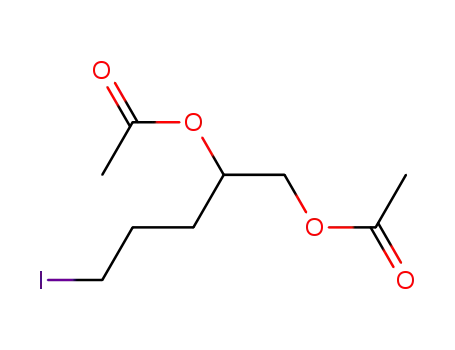 1,2-diacetoxy-5-iodopentane