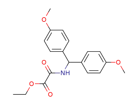 ethyl N-(4,4'-dimethoxybenzhydryl)oxamate