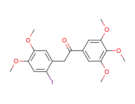 2-(2-iodo-4,5-dimethoxyphenyl)-1-(3,4,5-trimethoxyphenyl)ethanone