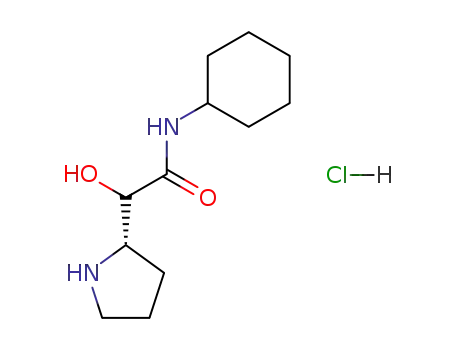 N-Cyclohexyl-2-hydroxy-2-(S)-pyrrolidin-2-yl-acetamide; hydrochloride