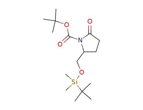 tert-butyl 2-(((tert-butyldimethylsilyl)oxy)methyl)-5-oxopyrrolidine-1-carboxylate