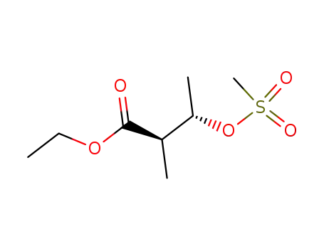 (2R,3S)-3-Methanesulfonyloxy-2-methyl-butyric acid ethyl ester