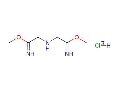 2-(Methoxycarbonimidoylmethyl-amino)-acetimidic acid methyl ester; hydrochloride