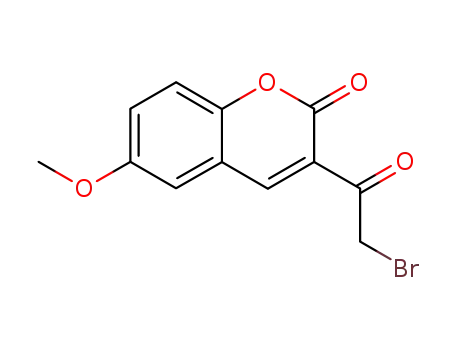 3-(2-bromoacetyl)-6-methoxy-2H-benzopyran-2-one