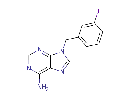 9-(3-iodo-benzyl)-9H-purin-6-ylamine