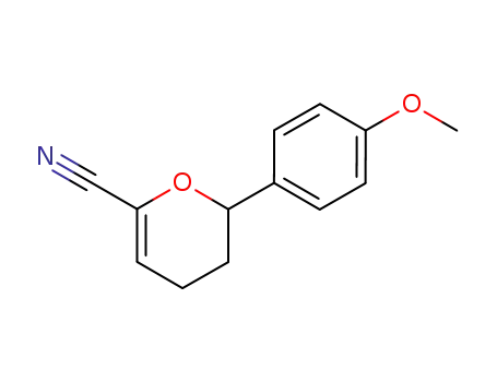 3,4-dihydro-2-(4-methoxyphenyl)-2H-pyran-6-carbonitrile
