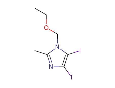 4,5-Diiodo-1-ethoxymethyl-2-methylimidazole