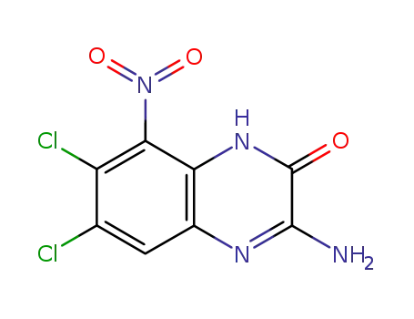3-Amino-6,7-dichloro-8-nitroquinoxalin-2(1H)-one