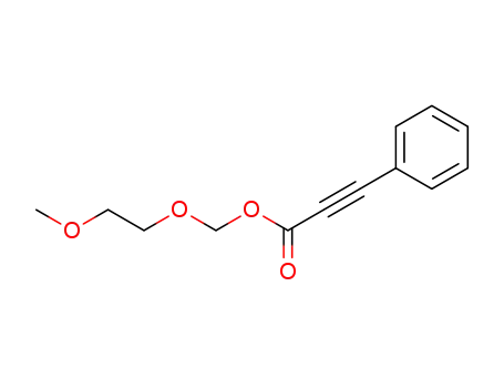 (2-methoxyethoxy)methyl 3-phenylpropiolate