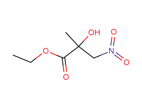 (-)-2-hydroxy-2-methyl-3-nitro-propionic acid ethyl ester