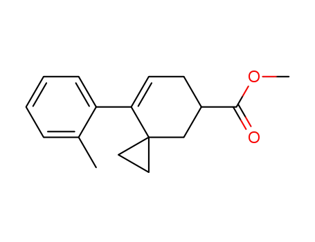 methyl syn/anti-8-(2-methylphenyl)spiro[2.5]oct-7-ene-5-carboxylate