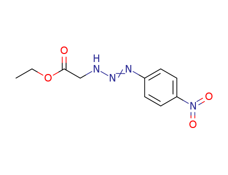 Acetic acid,[3-(4-nitrophenyl)-1-triazenyl]-, ethyl ester (9CI) cas  10271-27-9