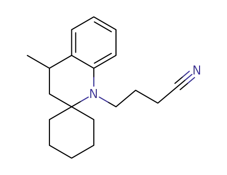 N-(γ-cyanopropyl)-3,4-dihydro-4-methylspiro[quinoline-2,1'-cyclohexane]