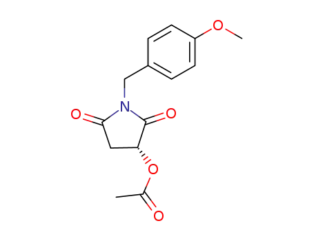 (R)-1-(4-methoxybenzyl)-2,5-dioxopyrrolidin-3-yl acetate