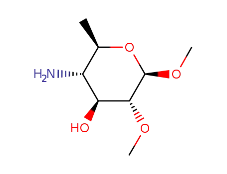 methyl 4-amino-4,6-dideoxy-2-O-methyl-β-D-glucopyranoside