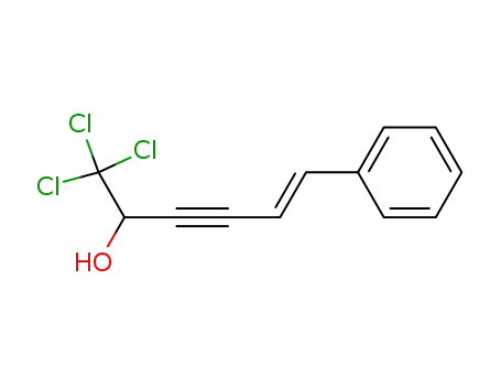 (E)-1,1,1-Trichloro-6-phenyl-hex-5-en-3-yn-2-ol