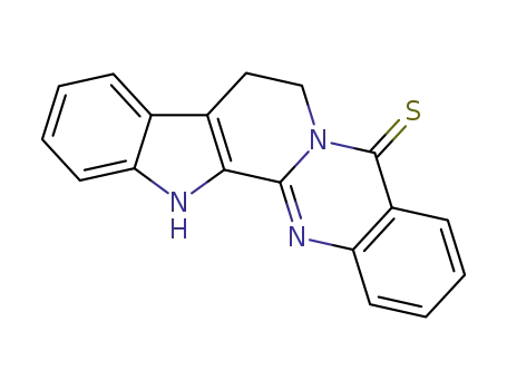 8,13-tetrahydroindolo[2',3':3,4]pyrido[2,1-b]quinazoline-5(7H)-thione